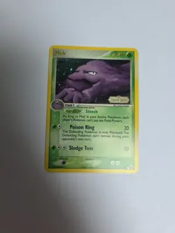 Pokemon TCG Muk 11/92 Legend Maker Reverse Holo - Image 1