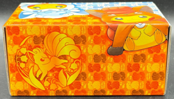 Japanese Pokemon Center Promo Box Alolan Vulpix Poncho Pikachu & Sleeves - Image 3