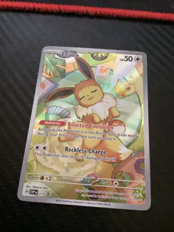 Pokemon TCG Prismatic Evolutions Eevee Black Star Promo #173 NM - Image 2