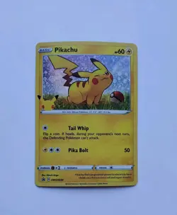 Pokemon TCG General Mills 25th Anniversary Pikachu #SWSH039 Black Star Promo - Image 1