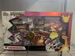 Pokemon TCG Celebrations V Memories Charizard Sylveon Collection Box New SEALED! - Image 1