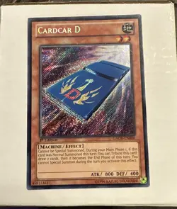 Yugioh GAOV-EN006 CARDCAR D Secret Rare 1st Edition (LP+) - Image 1