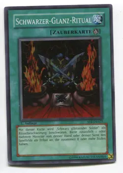 Yu-Gi-Oh! Schwarzer Glanz Ritual Super Rare SYE-DE025 - Image 1