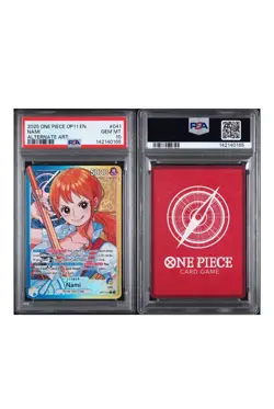 Nami Leader Alt Art PSA 10 - One Piece OP11-041 A Fist of Divine Speed English - Image 3