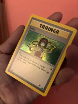 Pokemon TCG Erika Holo Trainer Card Gym Heroes 16/132 Mint! - Image 3