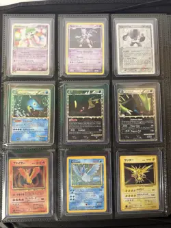 Vintage Pokemon Card Collection - No Binder Lot 2 Pages - US (Lot #6) - Image 1