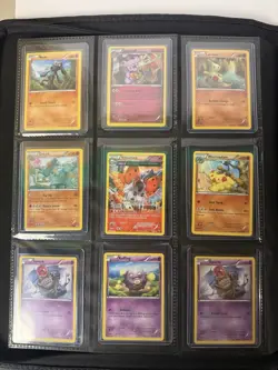 Vintage Pokemon Card Collection - No Binder Lot 2 Pages - US (Lot #6) - Image 2