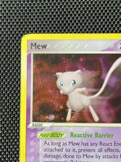 Mew 4/17 Pop Series 4 Pokemon Holo Card Organized Play - Image 2