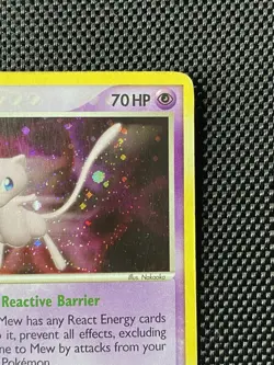 Mew 4/17 Pop Series 4 Pokemon Holo Card Organized Play - Image 3