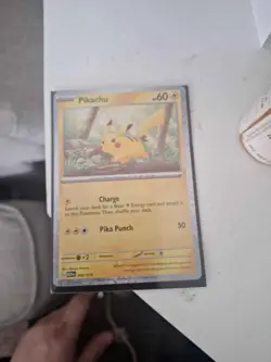 Pikachu 002/015 McDonald's 2024 Holo Pokemon TCG Card - Image 1