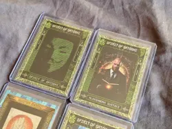 Rare 4 Card Bitcoin Trading Cards BTCTC Lot TCG HEWP SOS /121 Back - Image 3