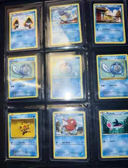 Vintage Pokemon Card Collection - No Binder Lot 2 Pages - US (Lot #7) - Image 2