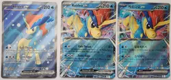 Pokemon Trading Card TCG Keldeo EX Full Art Holo 159/086 030/086 Nintendo 2025 - Image 1