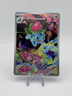 Pokemon TCG Ivysaur 134/132 Secret Rare Card Mega Evolution NM/M Condition - Image 1