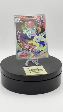 Pokemon TCG Ivysaur 134/132 Secret Rare Card Mega Evolution NM/M Condition - Image 2