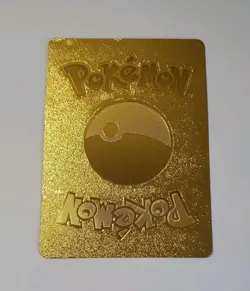 Pokemon Pikachu Brilliant Deduction 90HP Gold Foil Card Fan Art 076/073 - Image 2