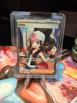 Pokemon TCG White Flare Hilda Trainer Card Holo #164/086 (NM/M) - Image 3