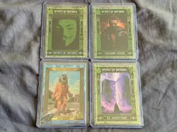 Rare 4 Card Bitcoin Trading Cards BTCTC Lot TCG HEWP SOS /256 - Image 1