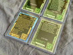 Rare 4 Card Bitcoin Trading Cards BTCTC Lot TCG HEWP SOS /256 - Image 5