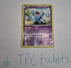 HOLOFOIL Wobbuffet - Phantom Forces - Pokemon holo card - Near Mint NM - TCG $5 - Image 1