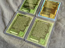 Rare 4 Card Bitcoin Trading Cards BTCTC Lot TCG SOS HEWP /256 - Image 5