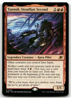 Tannuk, Steadfast Second 162 MTG Edge of Eternities M NM - Image 1