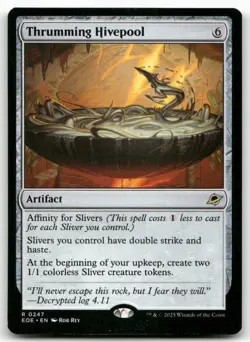 Thrumming Hivepool 247 MTG Edge of Eternities R NM - Image 1