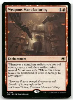 Weapons Manufacturing 168 MTG Edge of Eternities R NM - Image 1