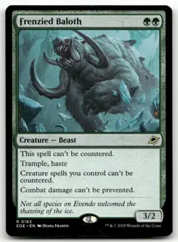 Frenzied Baloth 183 MTG Edge of Eternities R NM - Image 1
