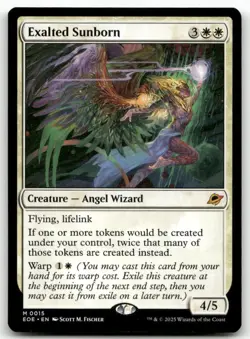 Exalted Sunborn 15 MTG Edge of Eternities M NM - Image 1