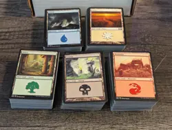 Magic The Gathering 550 Cand Basic Land Bundle - Image 2