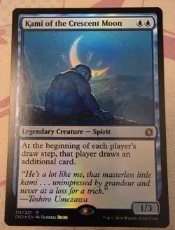 Kami of the Crescent Moon - FOIL - Conspiracy 2: Take the Crown (Magic/MTG) - Image 1