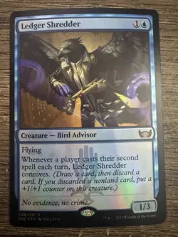 Magic the Gathering: Creature - Ledger Shredder Streets of New Capenna Foil - Image 1