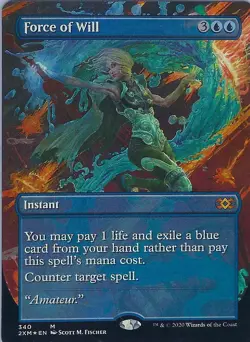 Force of Will (Borderless) Double Masters Foil - Image 1