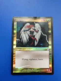Lightning Angel R 94 Timeshifted Magic The Gathering Heavily Played Foil Single - Image 1