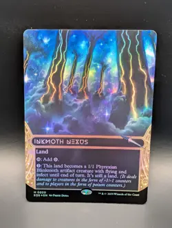 MTG - Inkmoth Nexus - FOIL BORDERLESS - Land (C) - EOS #20 - Mythic - Image 1