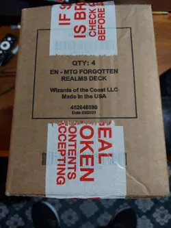 MTG Adventures in the Forgotten Realms (Set of 4 Commander Decks) - New Factory - Image 1