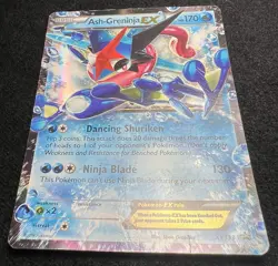 Ash-Greninja EX XY133 Promo Holo XY Promos Pokemon Card - MP - Image 3