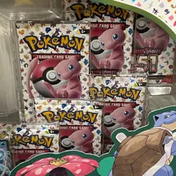 POKEMON Scarlet & Violet 151 Blooming Waters Premium Collection, Sealed, Dents - Image 3