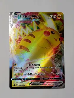 Pokemon TCG Pikachu VMAX SWSH Black Star Promos SWSH286 Holo Promo - Image 1