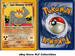 2002 Pokemon, Neo Destiny, #25/105 Light Machamp, Rare - Image 1