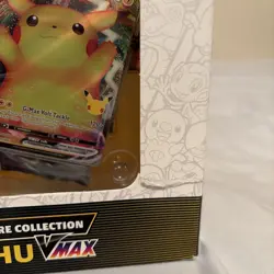 Pokemon TCG Celebrations Pikachu VMAX Premium Figure Collection Box - Sealed - Image 2