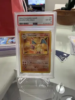 1999 POKEMON BASE SET CHARIZARD 4/102 PSA 6 RARE - Image 2