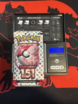 22.24g Heavy - Pokemon TCG S&V - 151 Booster Pack! Semi GOD U - Image 1
