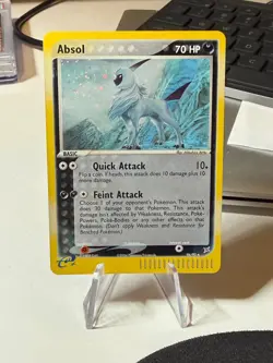 NEAR MINT 2004 Pokemon EX Absol 96/95 Team Magma vs Team Aqua Holo Rare CLEAN - Image 1
