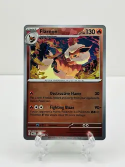 🔥Pokemon TCG-Flareon-013/131-Poke Ball Pattern-Prismatic Evolutions-M/NM!🔥 - Image 1