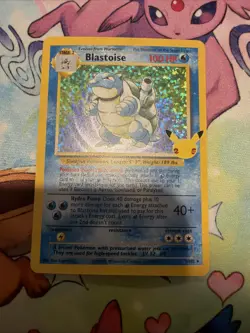 Pokemon Blastoise 2/102 Holo Rare Celebrations Classic Collection - Image 1