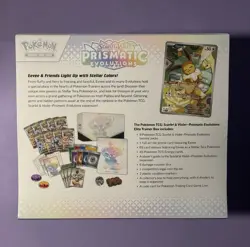 Pokemon Prismatic Evolutions Elite Trainer Box ETB New Factory w/ Shrink Sealed - Image 2