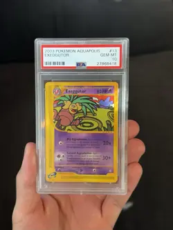 Pokemon Exeggutor 13/147 Aquapolis PSA 10 Non-Holo - Image 1