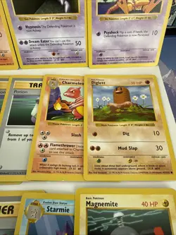 Pokemon TCG Shadowless Base Set Lot - Haunter - Abra - Diglett Etc - Image 4